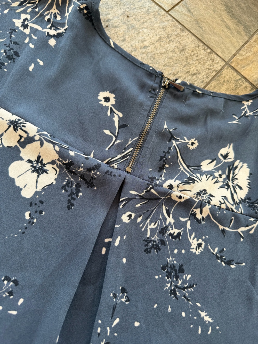 Maurices Delton Zipper Back Blouse - Picture 5 of 7